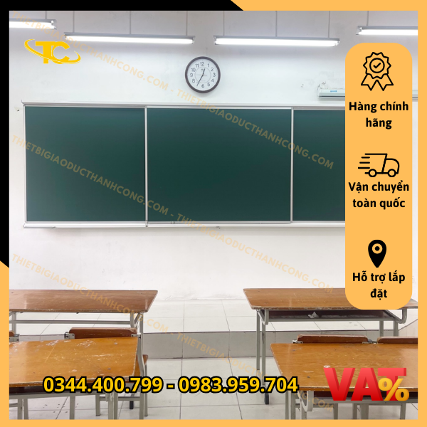 Bảng trượt ngang 3 cánh